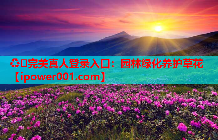 ♻️完美真人登录入口：园林绿化养护草花